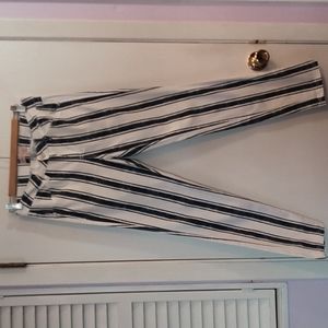 Blue and White Striped Jeans by Philosophy, Size 6, Gently Used.